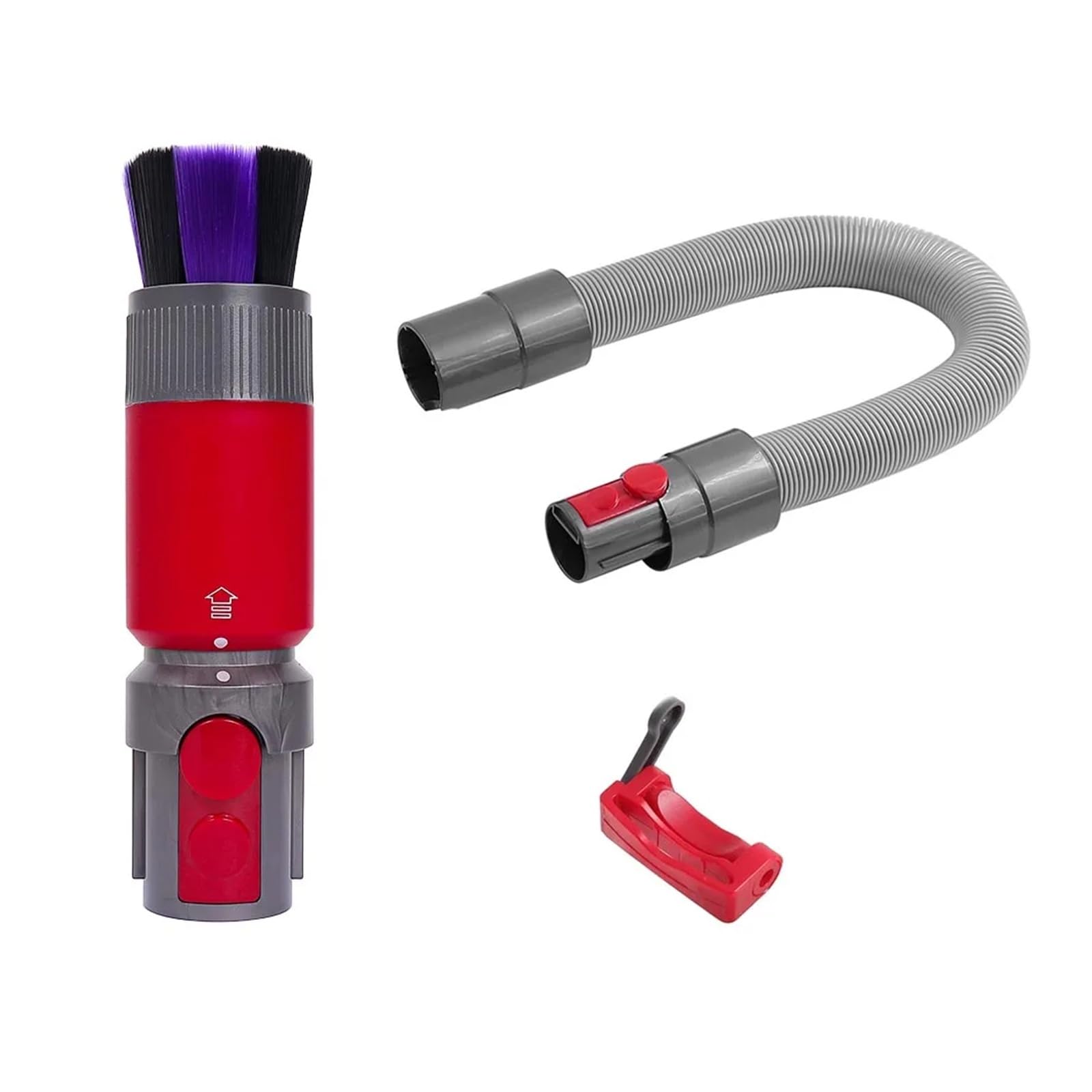 Cepillo para Polvo y Manguera Flexible de Extensión para Aspiradora