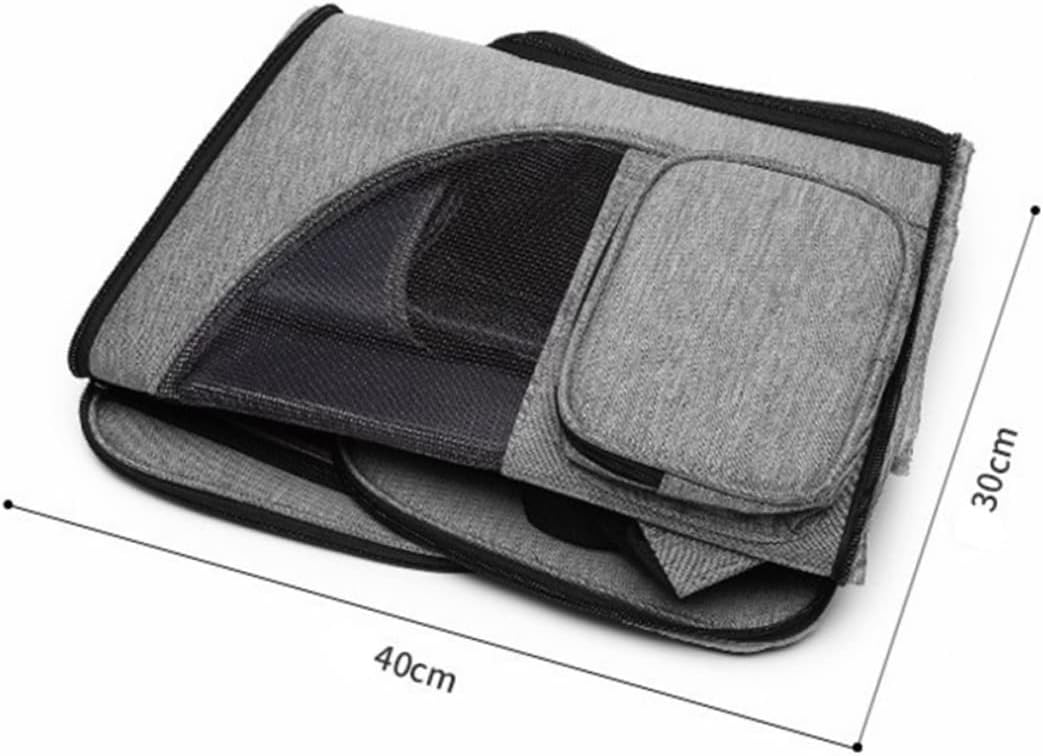 Mikikit 1Pc Portable Pet Backpack Foldable Dog and Cat Carrier Bag Breathable Travel Backpack for Pets Casual Grey Design for Outdoor Adventures and Daily Use