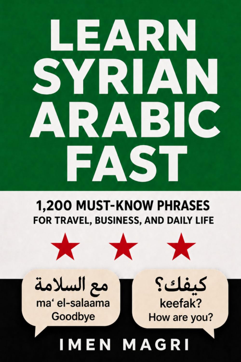 Learn Syrian Arabic Fast: 1,200 Must-Know Phrases for Travel, Business, and Daily Life
