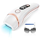 Laser Hair Removal for Women and Men, Ice Cooling 3-In-1 IPL Hair Removal Device, Safe At-home Long-lasting Hair Regrowth Reduction, Suitable for Face, Armpits, Bikini Line, Legs
