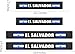 Set of 4 El Salvador Flag Carbon Fiber Car Door Sill Protectors - Decorative Entry Guard Scratch Pad Film for Auto, Truck, SUV Front/Rear Doors (El Salvador)