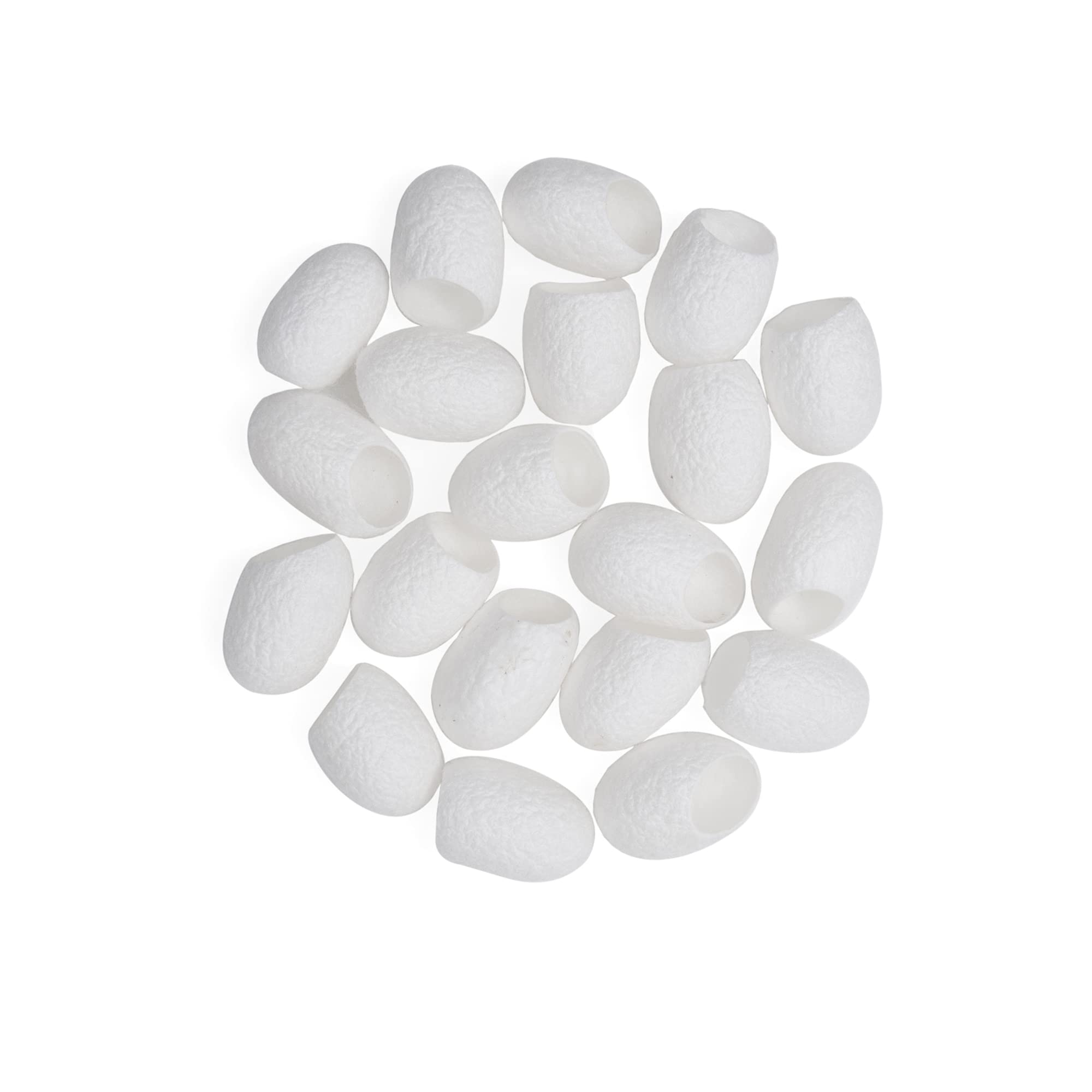 Holistic SilkSilk Beauty Cocoons White Steam Cleaned