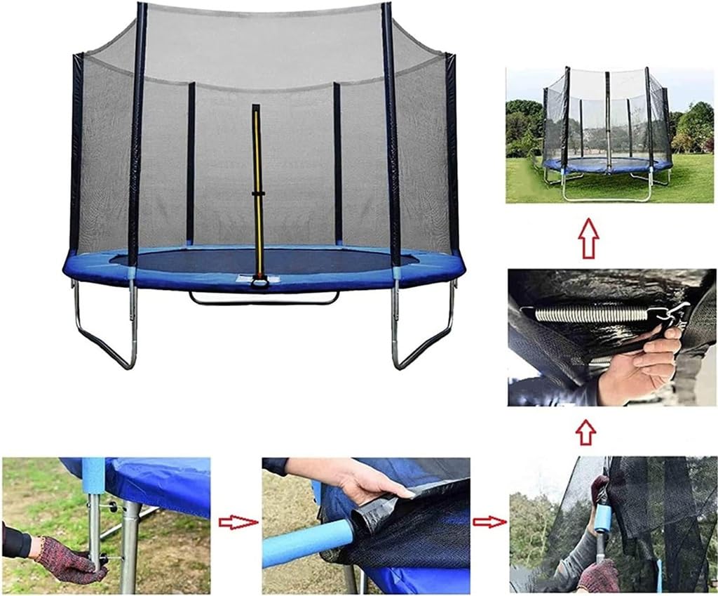 Red de Seguridad de Reemplazo, para Cama Elástica de Jardín - Red Protectora Trampolín de Reemplazo
