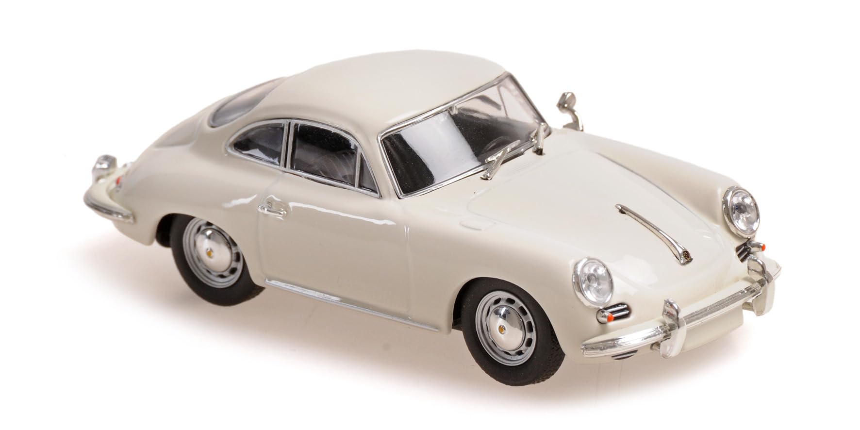 Minichamps 940062421 - Porsch. 356 C Coupe White 1965 - Scala 1/43 - Auto in Miniatura da Collezione
