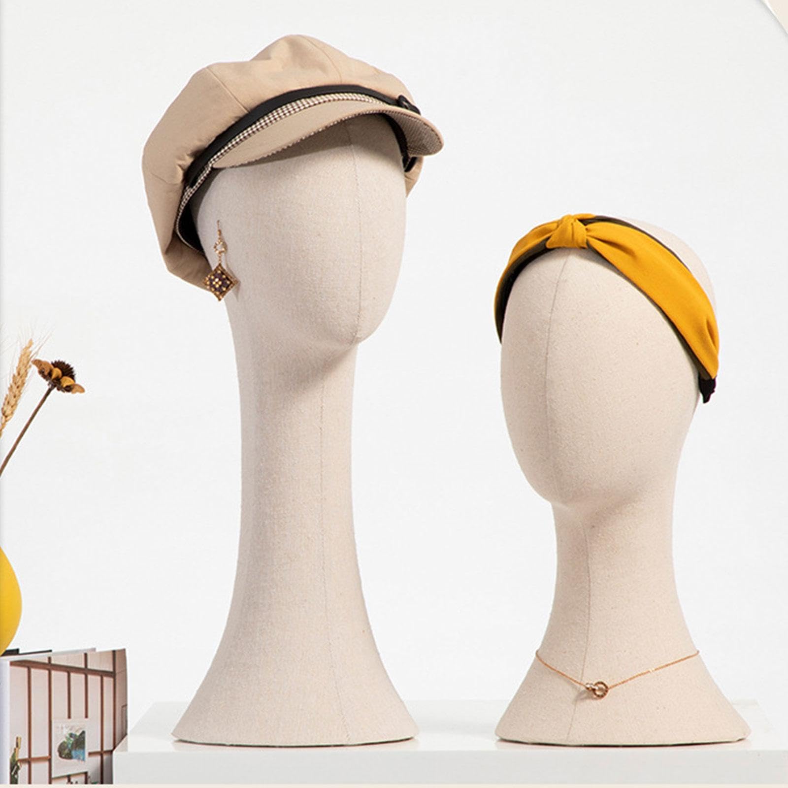 ATORSE⢠Hat Wig Display Stand Headphones Rack Manikin Head For Scarves Hat Headphone Short Neck|Health & Beauty | Salon & Spa Equipment | Hair & Makeup Mannequins
