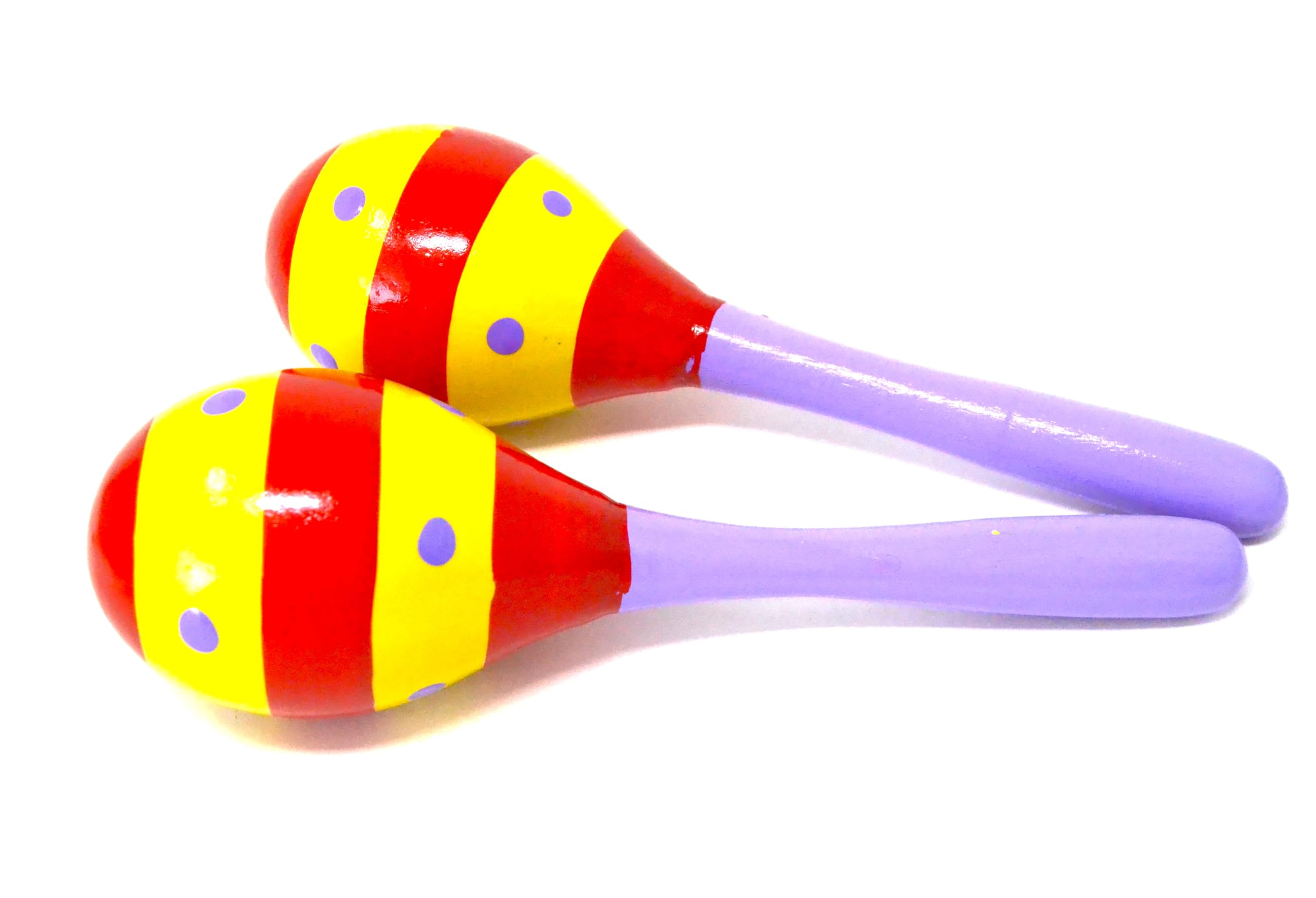 Mini Maracas Rosse - 13cm, Per Scuole E Laboratori Musicali, Coppia - Foto 7