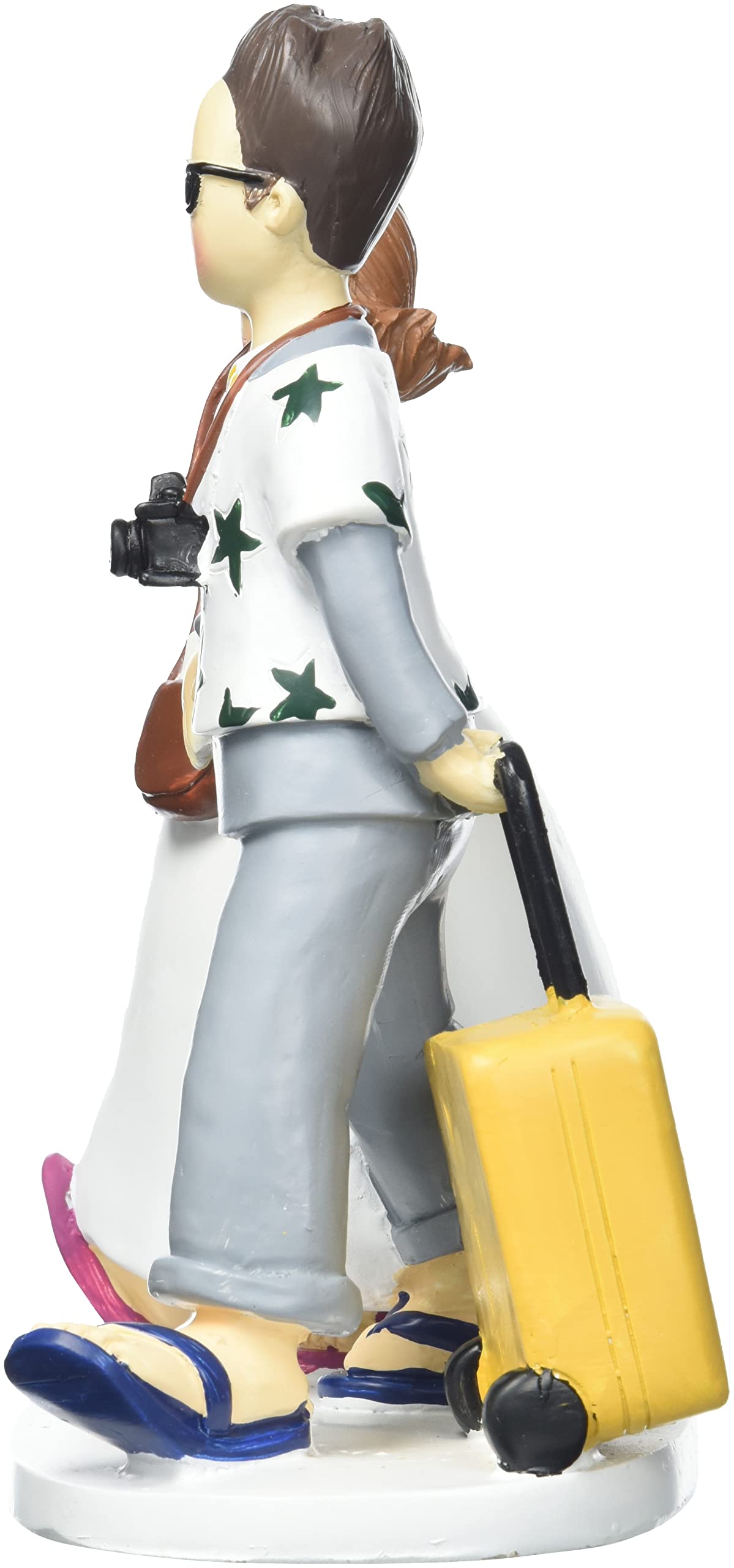 Mopec Y88 Flugzeug Tortenfigur Für Hochzeitstorte - 11 Cm, Handbemaltes Kunstharz