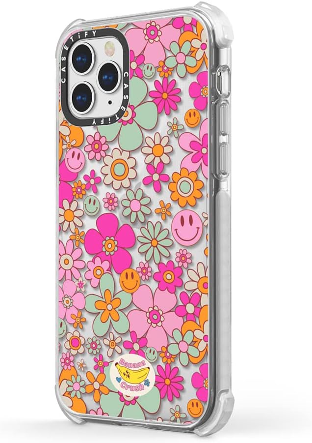 CASETiFY Ultra Impact Case for iPhone 12 / iPhone 12 Pro - Groovy Pattern Clear - Clear Frost - Image 5