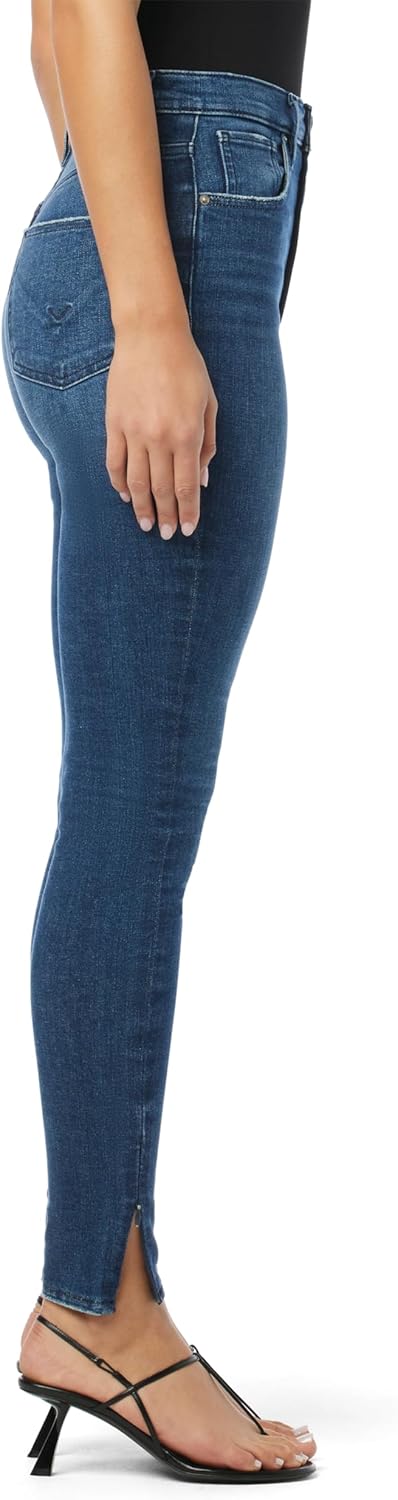 HUDSON Women's Centerfold Extreme High-Rise Super Skinny Ankle Jean