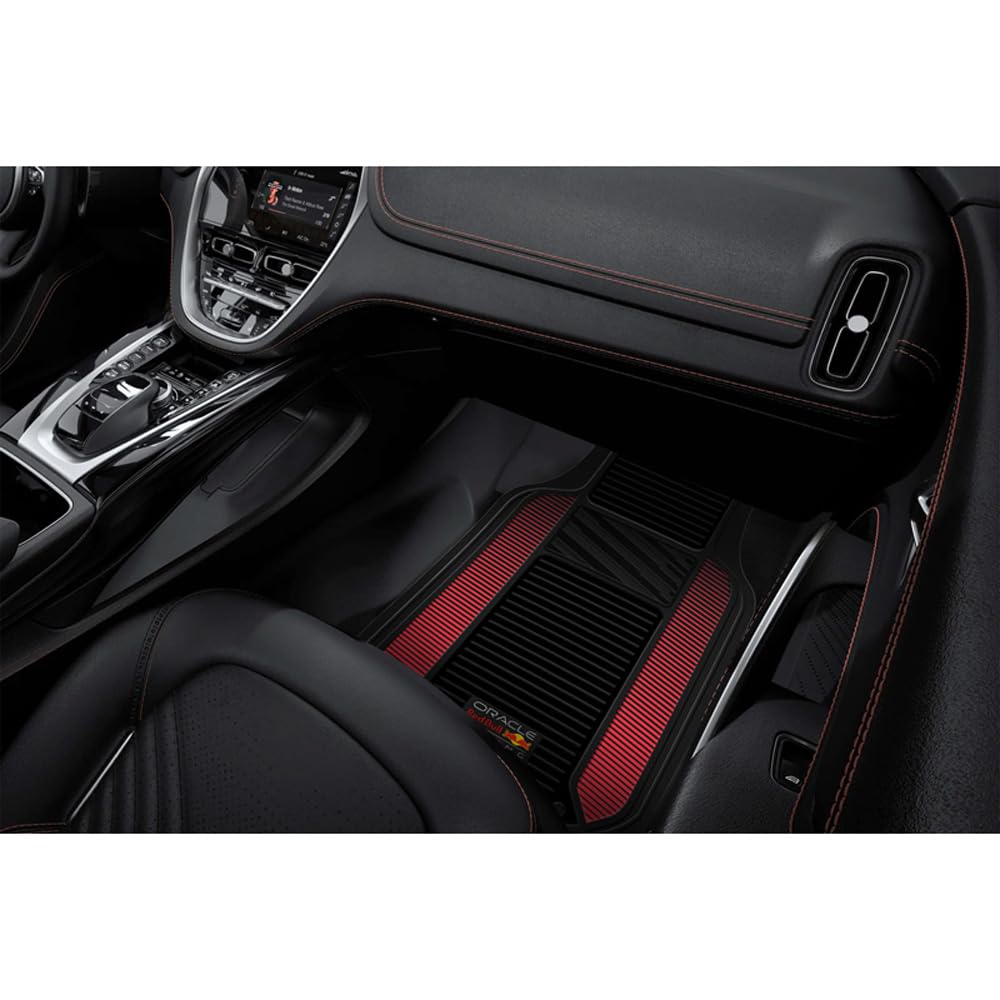 Red Bull Oracle Jeu de tapis de voiture universel 'Heavy Duty' - Noir/Rouge | Set de 2 pièces