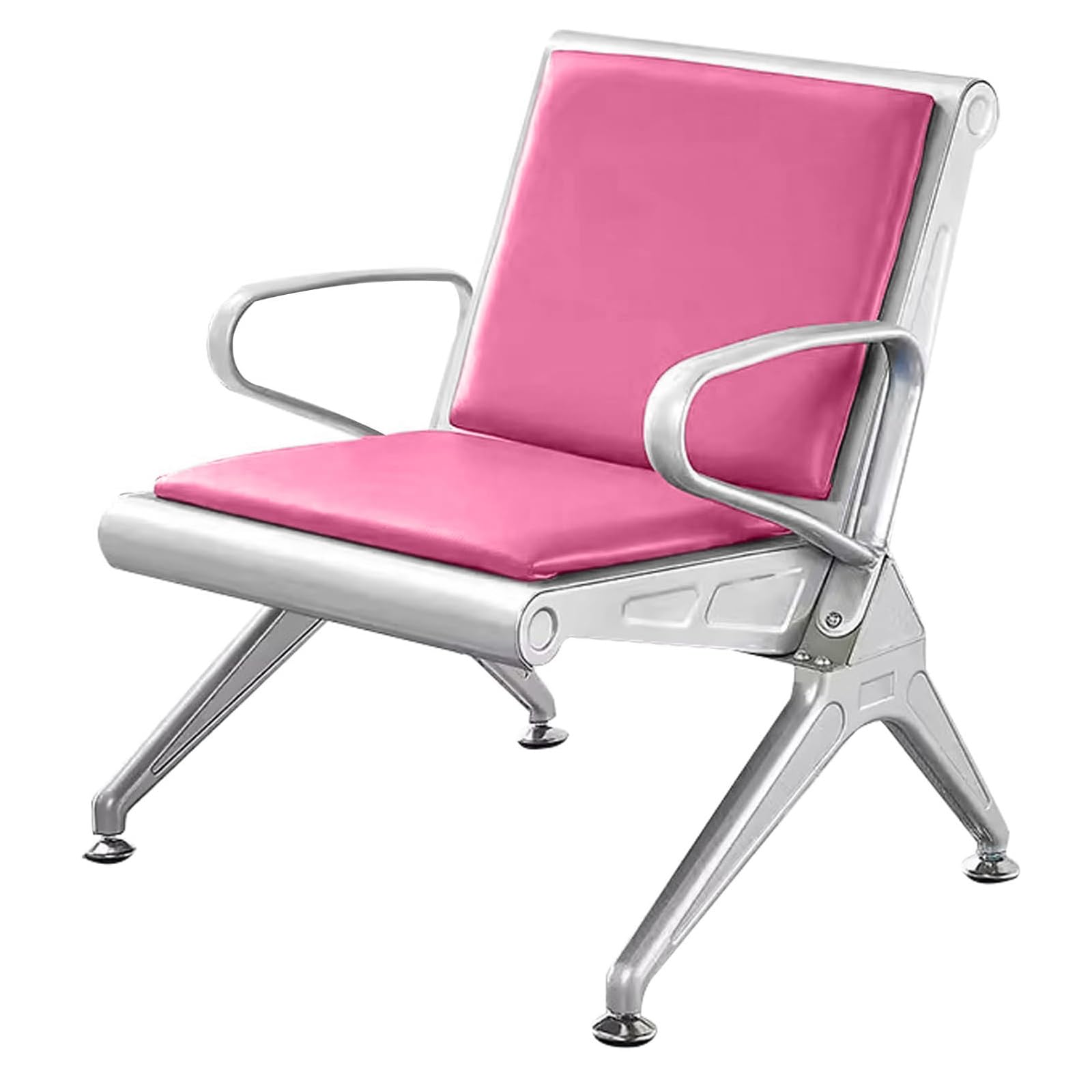 WDSOPK PU Waiting Room Chairs for Airport Lobby Salon & School - Comfortable Reception Seating with Backrests & Armrests & Stylish Design