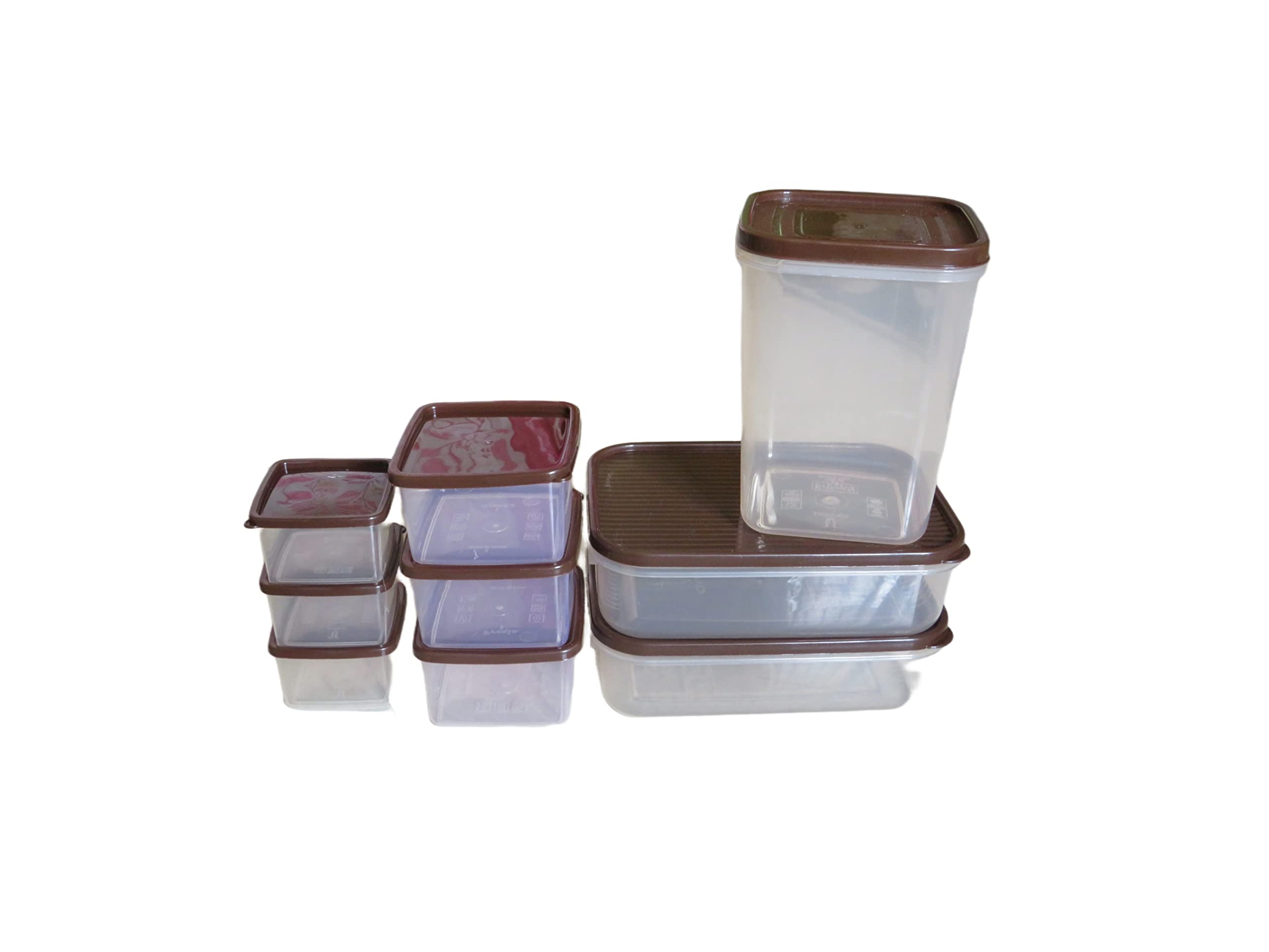 Vn store, Kitchen plastic container box pack of 9 boxes 200MLV