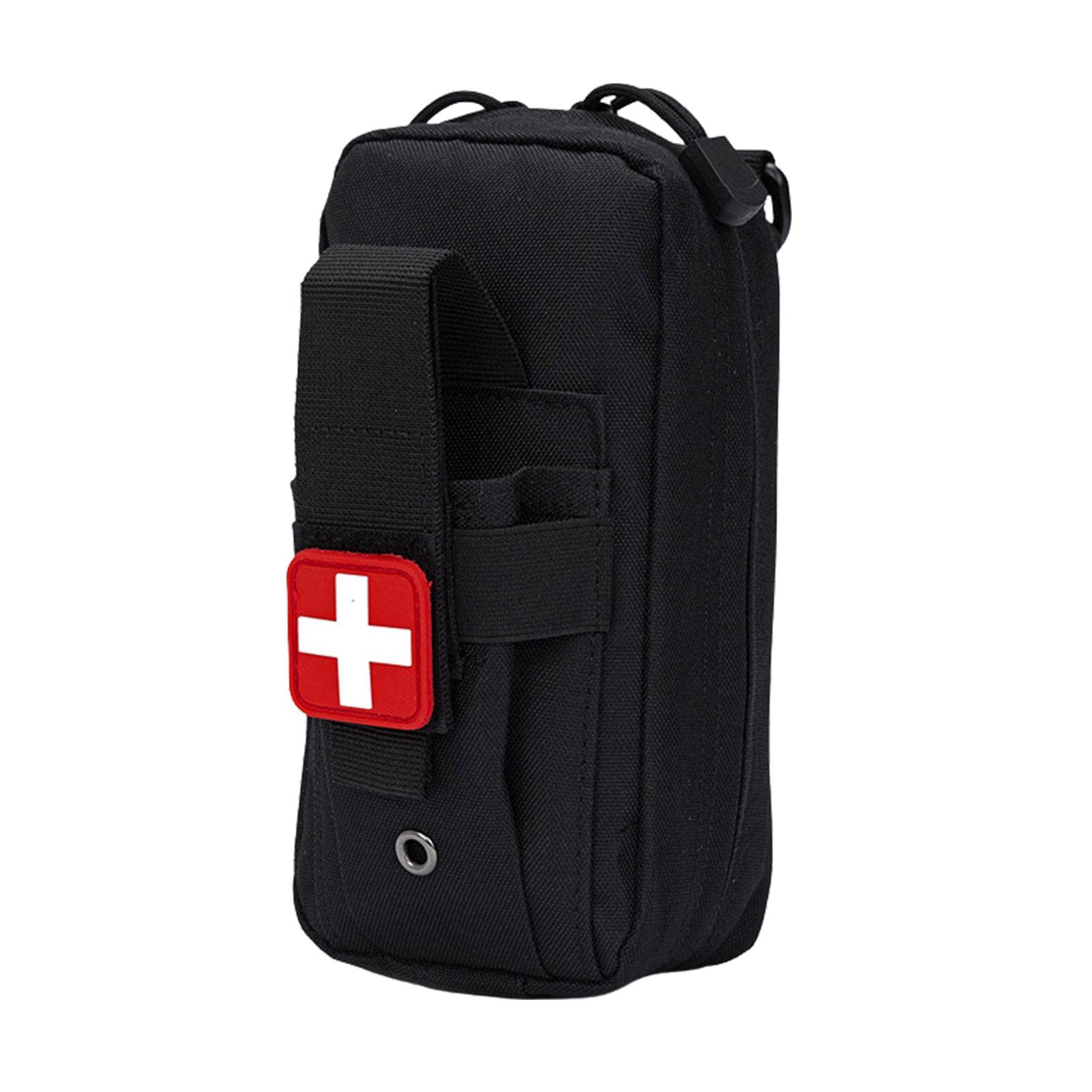 Hulzogul Rip-Away EMT Medical Aid IFAK Lifesaving Pouch, Aid Kit Bag Medical Bag Travel Pharmacy Bag Outdoor Camping Portable