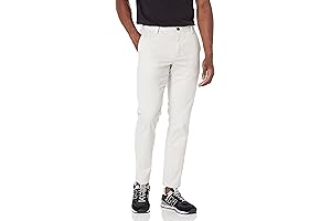 Men's Slim-Fit Wrinkle-Resistant Flat-Front Chino Pants
