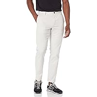 Amazon Essentials Pantaloni Chino Aderenti con Parte Piatta sul Davanti Resistenti alle Pieghe Uomo