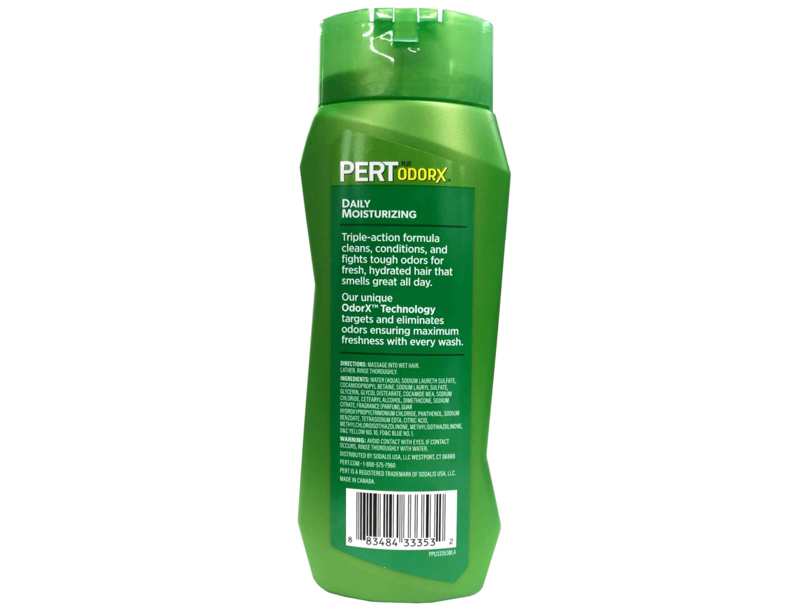 Pert Plus Shampooing et après-shampooing 2 en 1 Classic Clean – 382,7 gram, Lot de 3