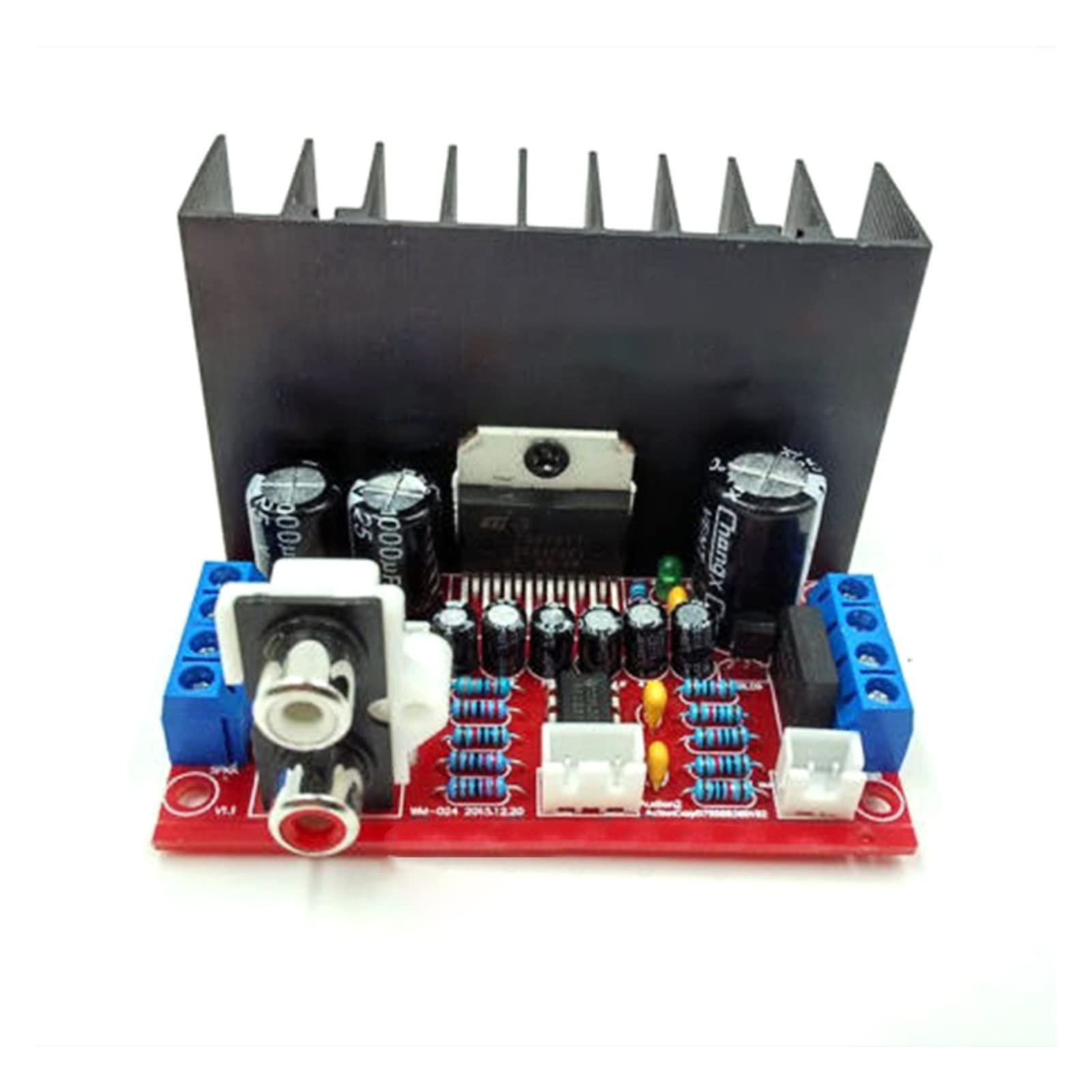 アンプ無しのセット Amazon.co.jp: KNOKR TDA7377アセンブルされていないアンプ