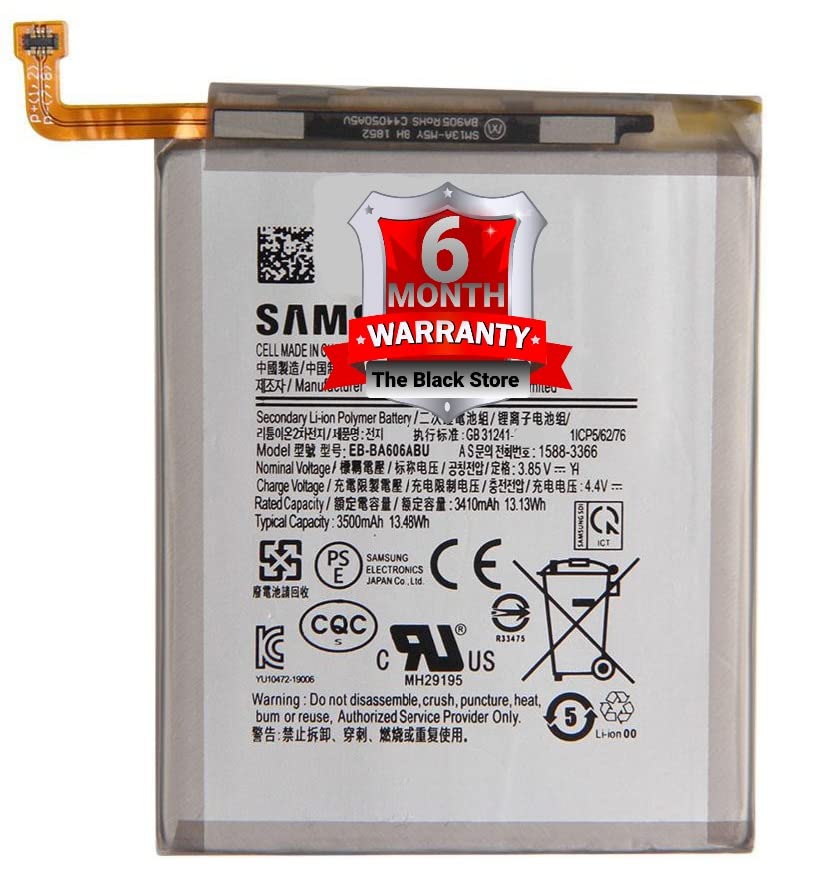 Image of Original Battery EB-BA606ABU for Samsung A60 Samsung M40 3500 mAH SM-A606F with 6 Months Warranty