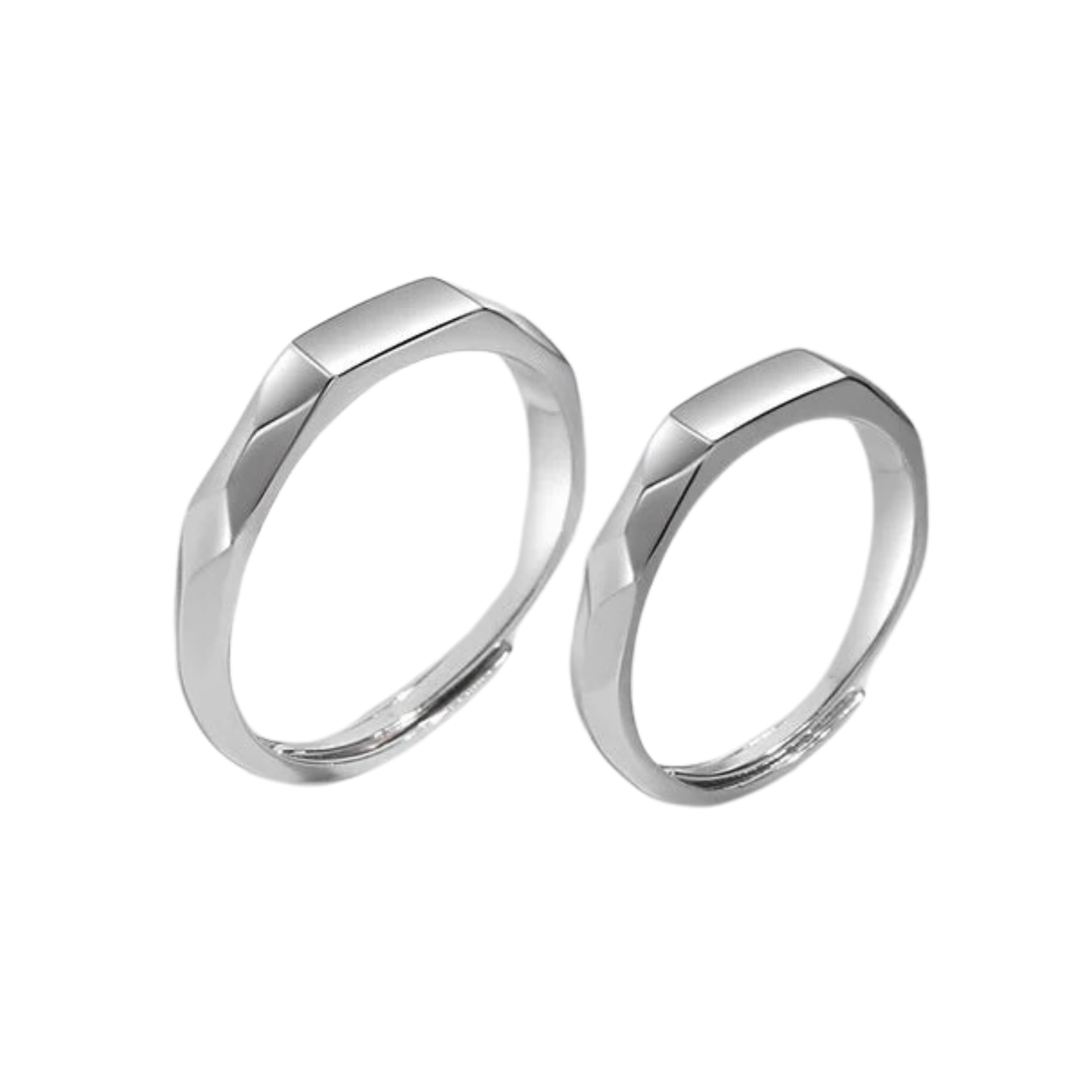 Sunlight Message Him & Her Adjustable Ring | Couple's Jewelry | Anniversary, Engagement, Birthday & Everyday Wear Gift | Marriage, Birthday | Gift for Valentine Day-image-16