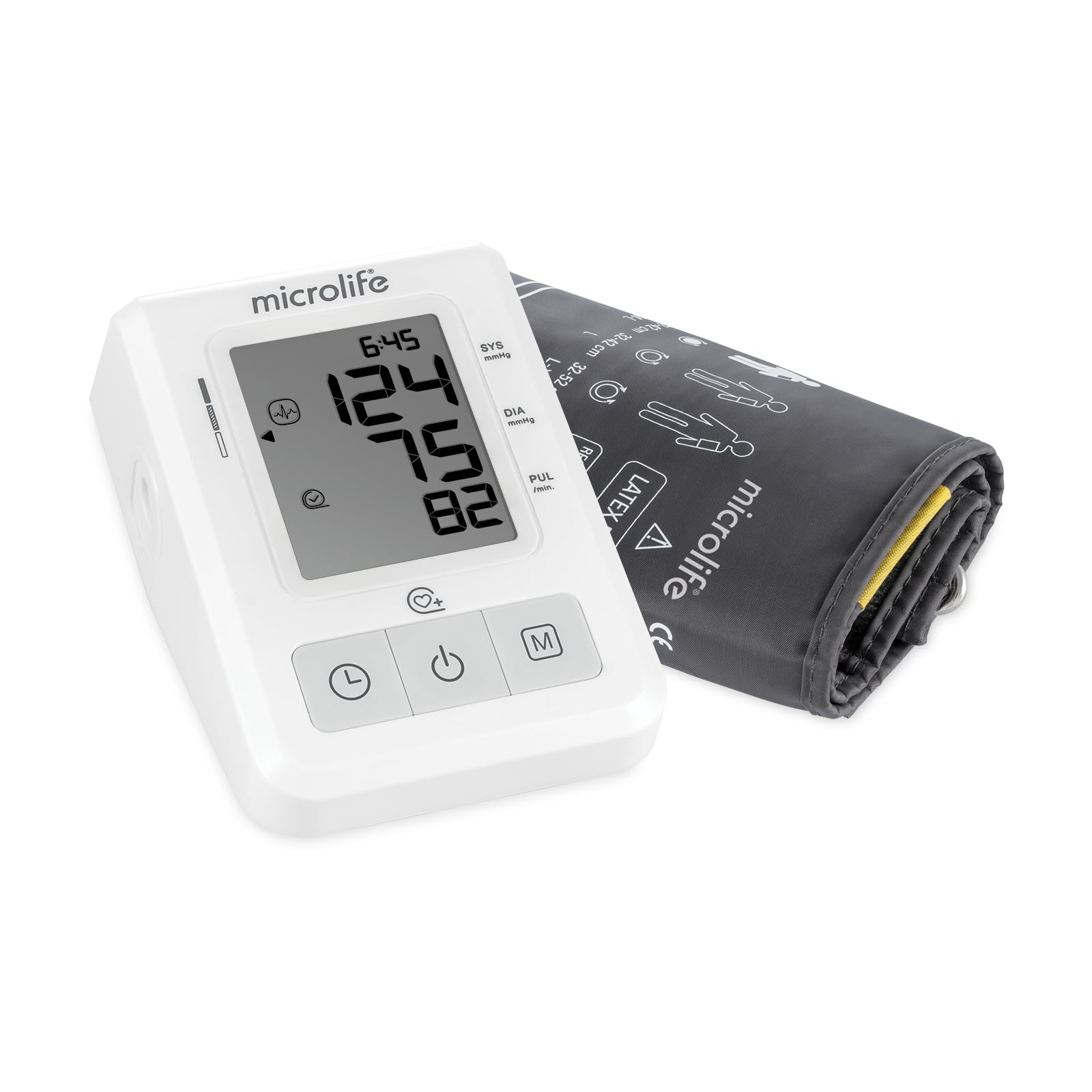 Microlife BP B2 Basic Upper Arm Blood Pressure Monitor, Clinically Validated, Irregular Heartbeat Detection, Universal M-L Cuff