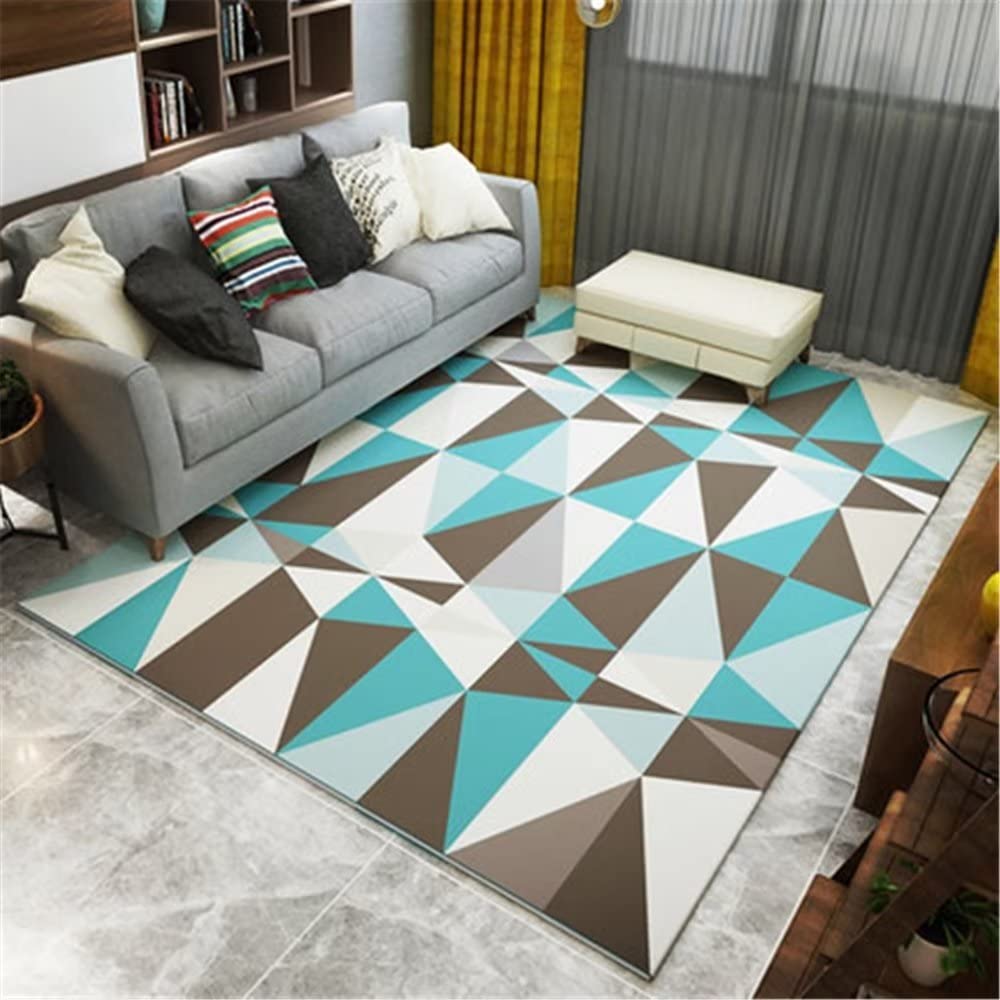 Chambre tapis de salon bleu pour créer un espace de jeu doux et sécurisé pour bébé