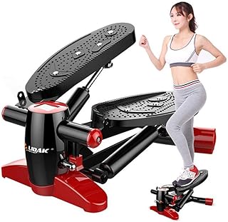 SCIAZA Mini-Stepper Swing Stepper Indoor Fitness Stair Stepper Aerobic Trainer Twist Stair Stepper for Beginners and Professionals Efficency