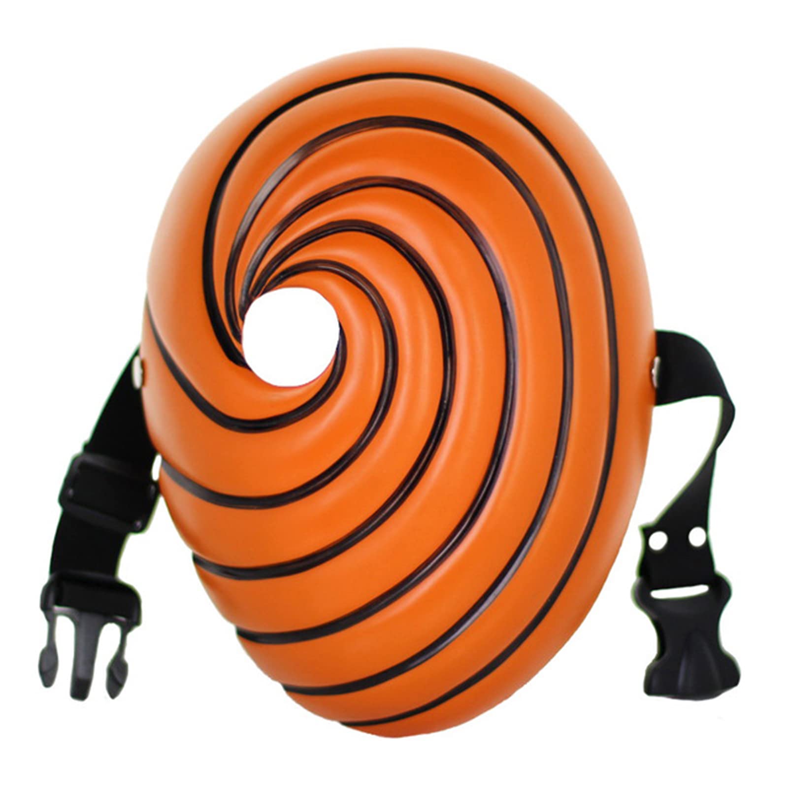 GUOZHI Anime Cosplay Mask, Naruto Akatsuki Tobi Obito Mask Anime Hidan Mask Halloween Mask Obito Uch
