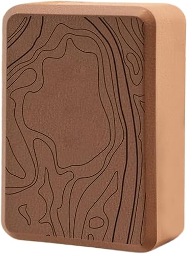 Bloques de yoga  Bloques de yoga de espuma EVA  Ladrillo de equilibrio de espuma de apoyo con textura de agarre suave, resistente al sudor, bordes