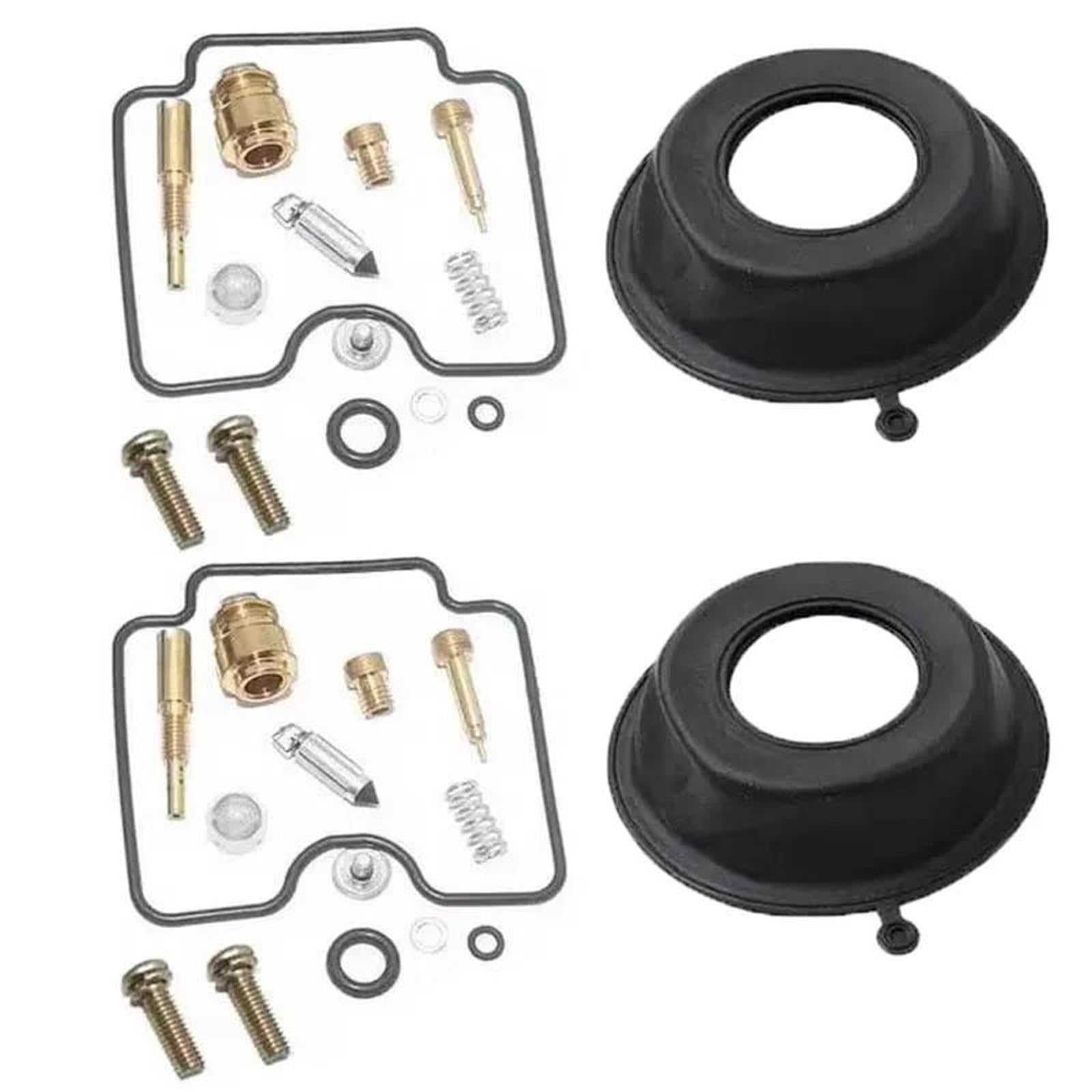 Kit reparación carburador Suzuki XF650 1997-2002 con diafragma y aguja flotante juego de 2 piezas 4