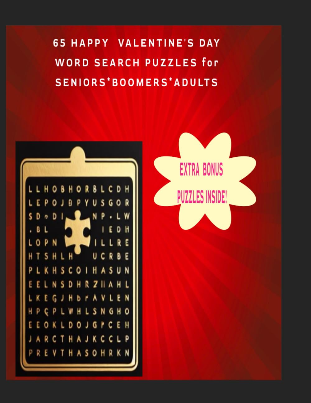 HAPPY VALENTINE'S DAY WORD SEARCH PUZZLES FOR SENIORS*BOOMERS*ADULTS