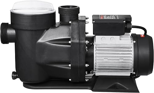 Miniatura 10 de VEVOR Bomba de piscina sobre el suelo, 3 HP, 149 GPM Max Flow Bomba de piscina de una sola velocidad, 220 V, 3450 RPM, elevación máxima de cabeza de