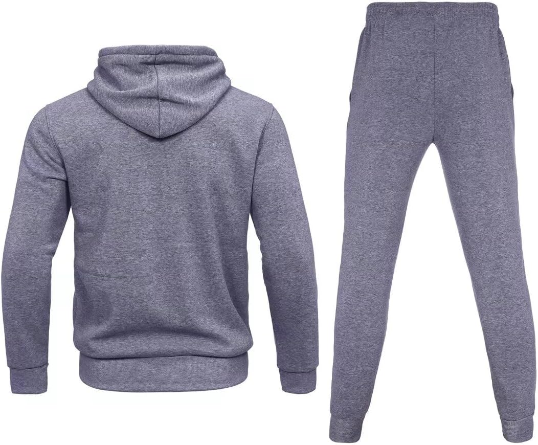 Zusmen Tracksuit Mens, Track Jackets and Pants 2 Piece Outfit - Image 2