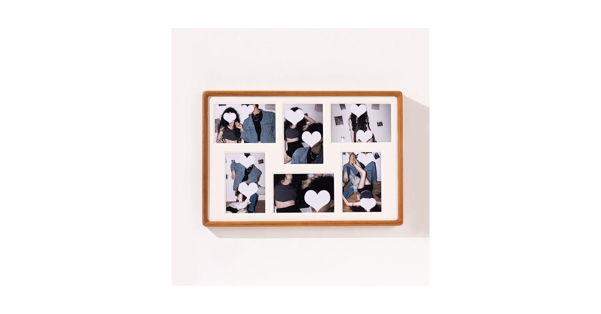 Amazon.co.jp: [LSDZW] 名入れ プレゼント 写真6枚タイプ ウッド