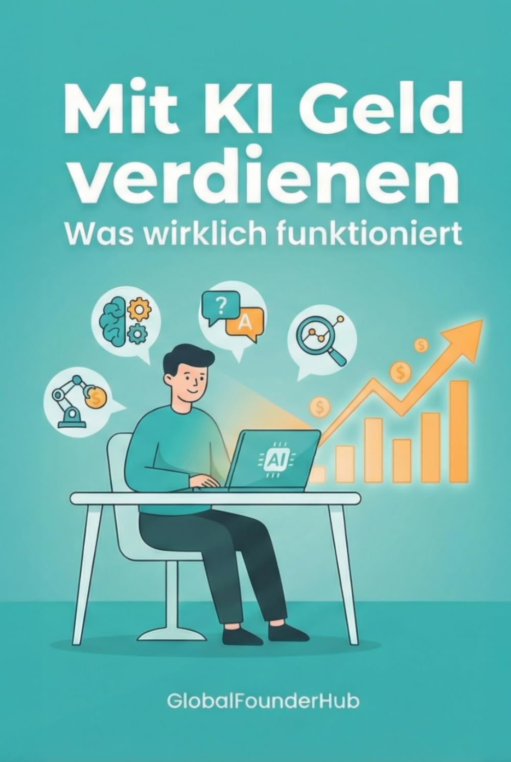Mit KI Geld verdienen – Was wirklich funktioniert: Echte Einkommensmodelle ohne Hype oder Vorkenntnisse (Wachstumsstrategien)
