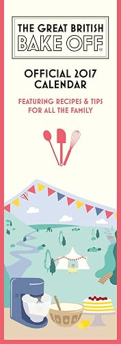 Great British Bake Off Official 2017 Slim Calendar - Slim Wall Calendar 2017