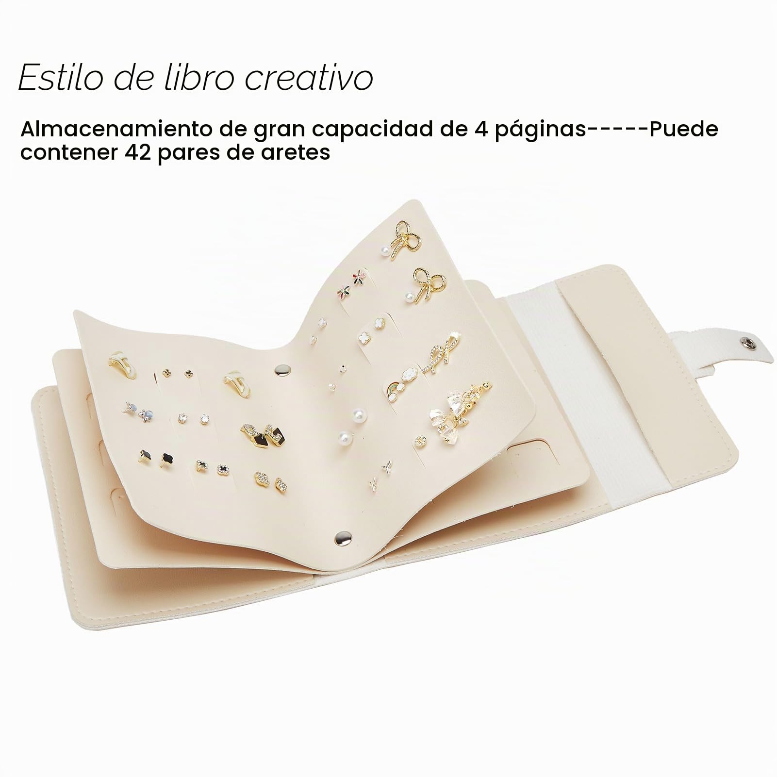 ZHIERNA Pendientes para guardar joyas y objetos pequeños, prácticos para niñas y mujeres