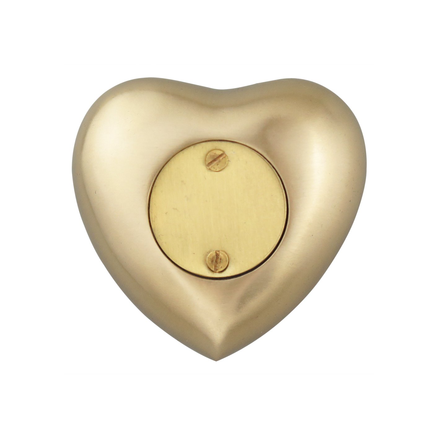 Love to Treasure Recuerdo clásico de la urna del corazón de Oro para el Perro Cenizas del Gato Cremación