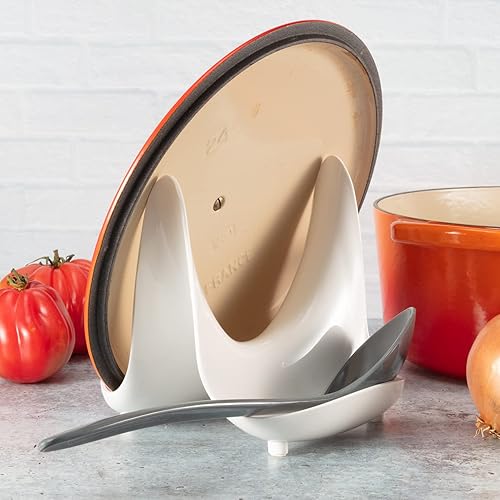 Miniatura 5 de Hutzler Soporte para tapa de olla y soporte para cuchara, verde