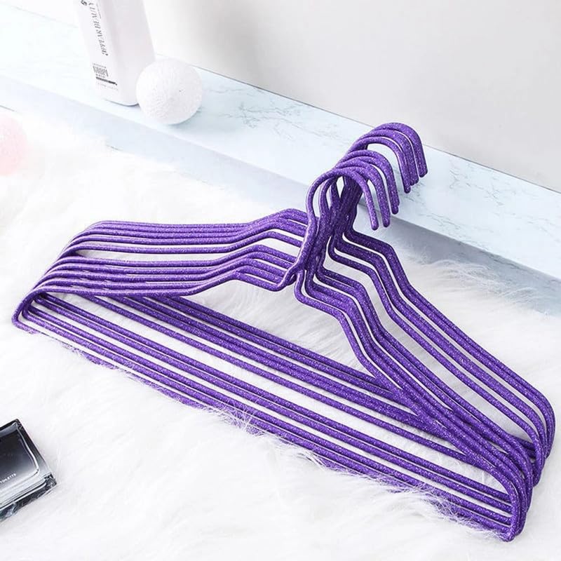 PulGos ππππ€ π¨π ππ Premium Plastic Clothes Hanger for Wardrobe βNon Slip Grip, Ultra Thin Space-Saving Design, Lightweight & Durable |Multi-Purpose Hangers for Hanging Dresses, Almirah, Closet