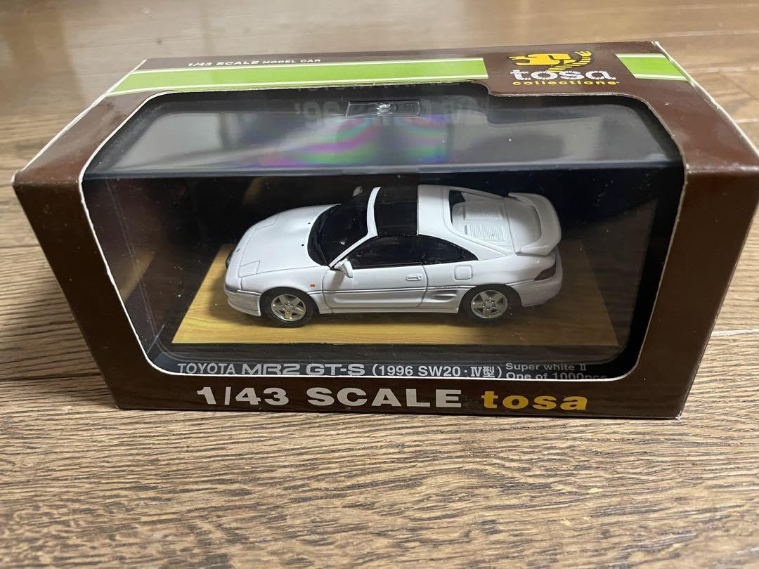 1/43 tosa MR2 GT-S 1996 SW20 Ⅳ型 ホワイト 【公式通販】