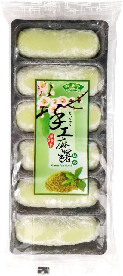 Bamboo HouseHandmade Mochi - Green Tea Mochi 6 Pieces 180g
