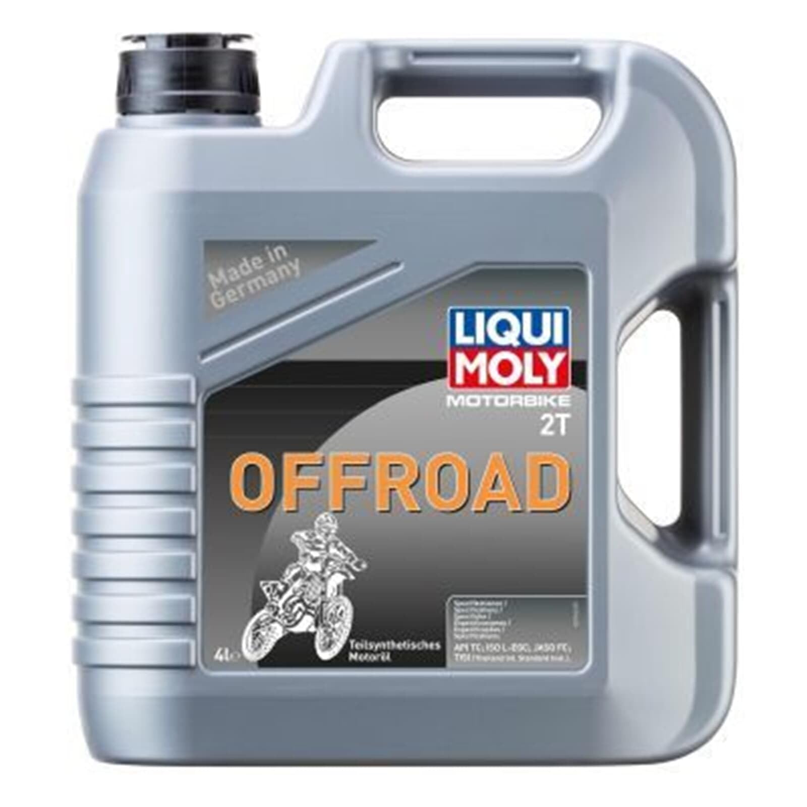 Liqui Moly Motorbike 2T Offroad | 4 L | Motorrad 2-Takt-Öl | Art.-Nr.: 3066 | 3066, Motorbike 2T Offroad