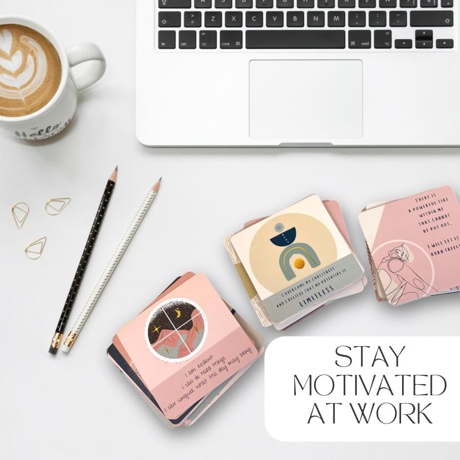 Image of Brigid Positive Affirmation Cards for Women | Daily Affirmation Cards for Women | Meditation and Self Care Gift for Women | Mindfulness, Positive, Inspirational Cards