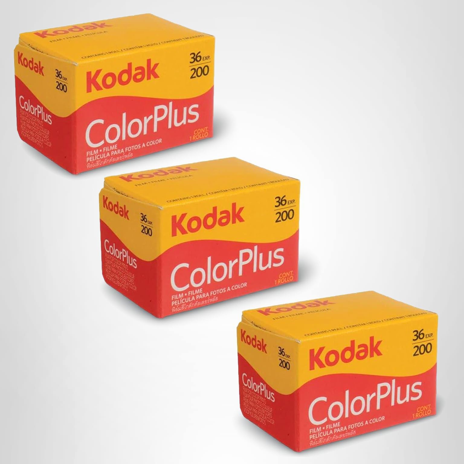 【お値下げ】Kodak COLORPLUS 200 135-36 ７個セット Amazon.com : 5 Rolls of Kodak colorplus 200 ASA 36 Exposure