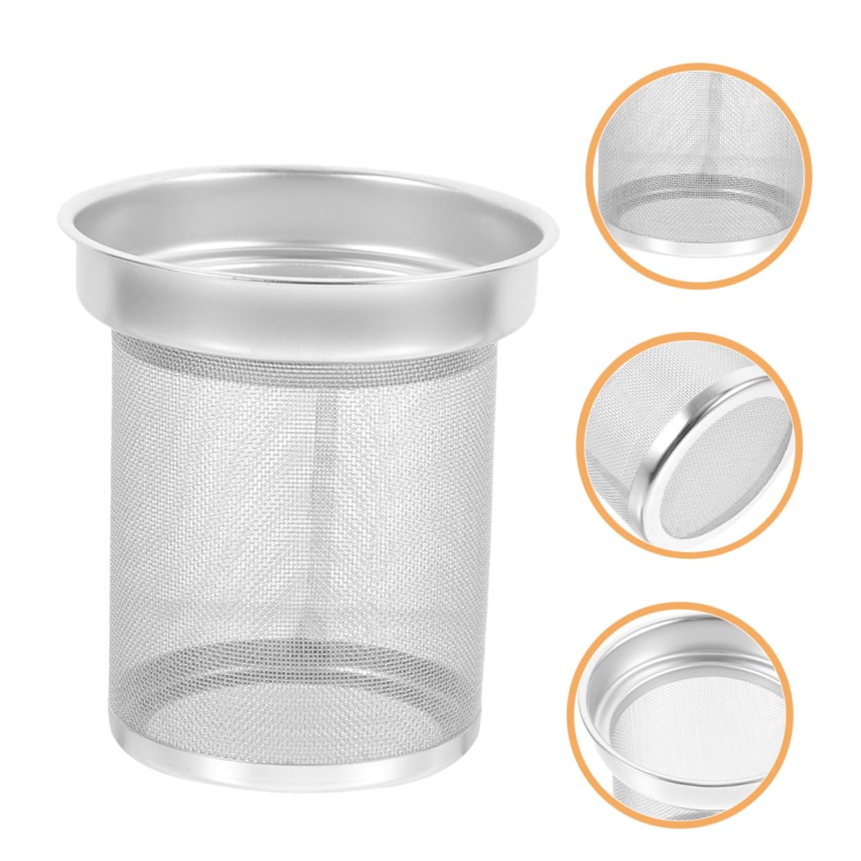 Infuseur à Thé Métal Filtre de Rechange pour Théière Résistant Rouille et Pratique pour Préparer un Thé Délicieux