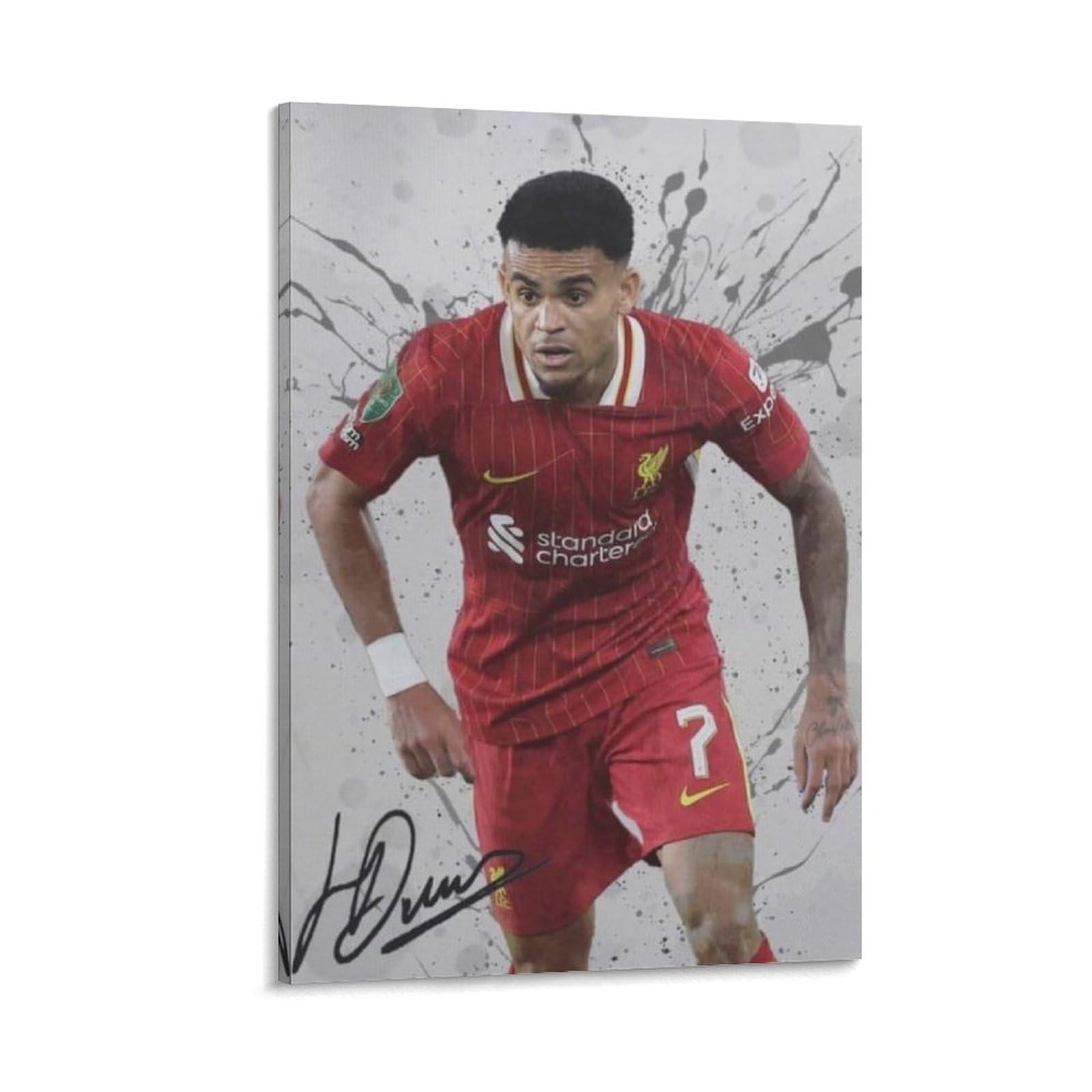 FCOIN Luis Diaz Canvas Poster Picture Print Wall Art Poster Painting Canvas Posters Artworks Room Aesthetic 20x30inch(50x75cm)