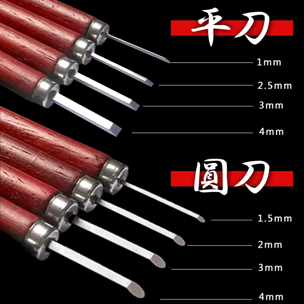 Amazon.co.jp: GiGant 極細プロ 精密 彫刻刀 12本 セット 1mm Amazon.co.jp: GiGant 極細プロ 精密 彫刻刀 12本 セット 1mm