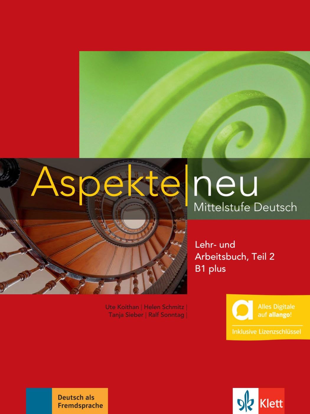 Aspekte neu b1.2+, libro del alumno y de ejercicios, parte 2 edicion hibrida allango: Mittelstufe Deutsch. Lehr- und Arbeitsbuch mit Audios Teil 2 inklusive Lizenzschlüssel allango (24 Monate)