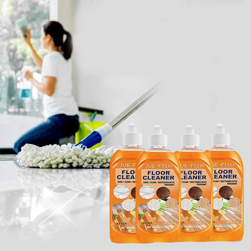 Mixdameny Ondaum Cleaner - Momeng Floor Cleaner Orange - Powerful Decontamination Floor Cleaner - Wood Laminate Floor Cleaner - Floor Cleaner Strong Decontamination - Polished Floor Tile Cleaner (4)