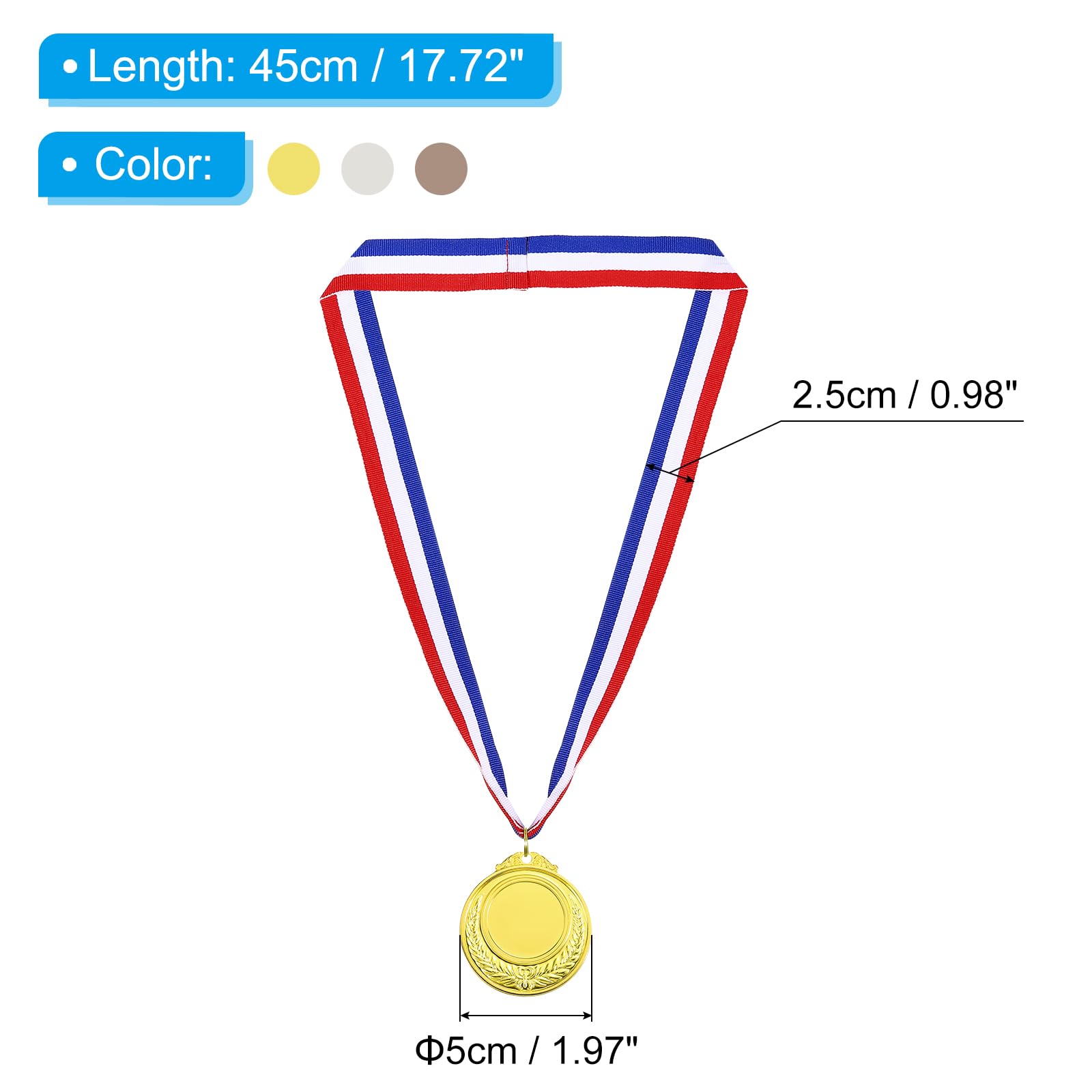PATIKIL Gold Award Medals - Image 2